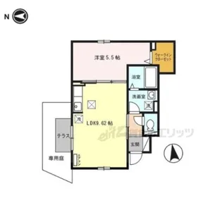 プルミエール ケイト ?【1階】の間取り