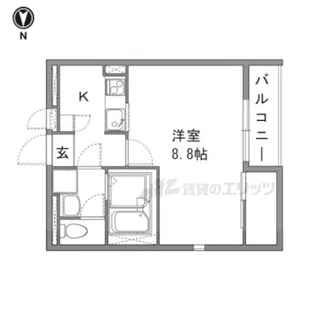 レオネクスト清都?【2階】の間取り
