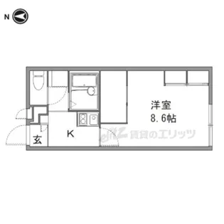 レオパレス和 【106号室】の間取り