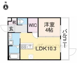 LEI洛東【3階】の間取り