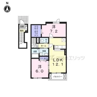 グランメゾン【2階】の間取り