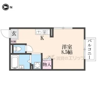 リズム【2階】の間取り