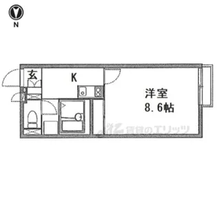 レオネクストビー シェル【1階】の間取り