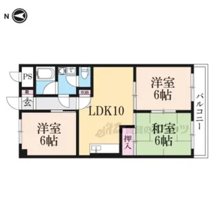 第5サンコウハイツ【304号室】の間取り