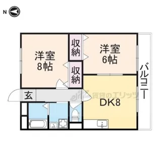 リヴィエール【3階】の間取り