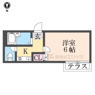 Renatus寝屋川【1階】の間取り