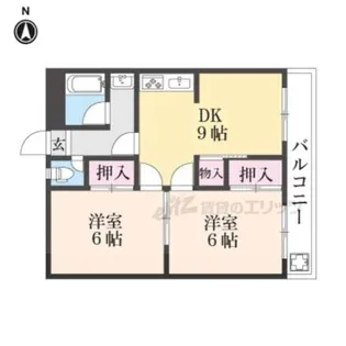 ロイヤルハイツさつき丘【3階】の間取り