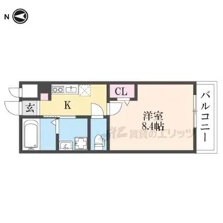 ヴィーヴル【1階】の間取り