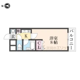 EXCELENTE FABRICA【4階】の間取り