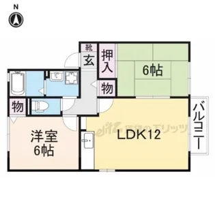 グリーンコート ?【2階】の間取り