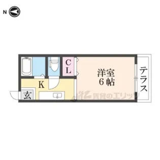 本町ハイツ【1階】の間取り