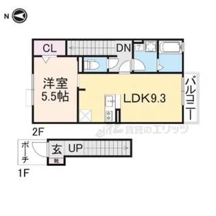 カリュオン【2階】の間取り