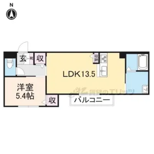 ファーストヒル【2階】の間取り