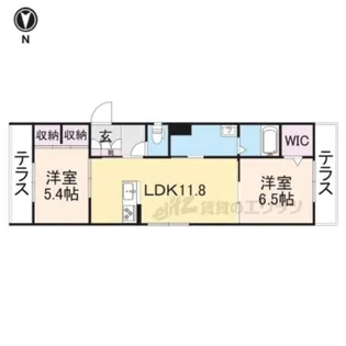 ファーストヒル【1階】の間取り