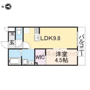 NODOKA【207号室】の間取り