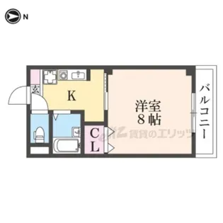 リバーパーク新大宮【3階】の間取り