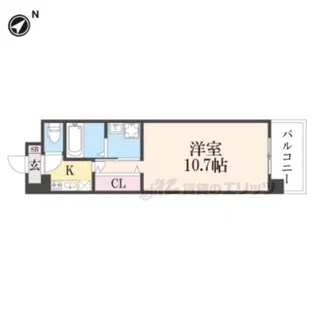 レ・セーナ【203号室】の間取り