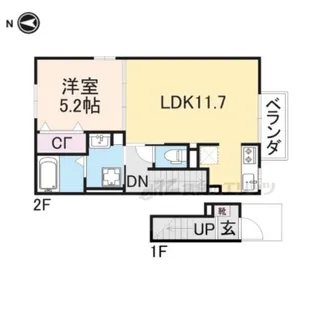 離宮?【2階】の間取り