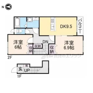 ルミナス【2階】の間取り