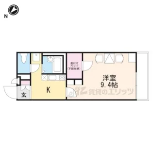 レオパレスKen【210号室】の間取り