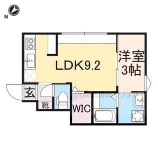 ミュゼ【105号室】の間取り