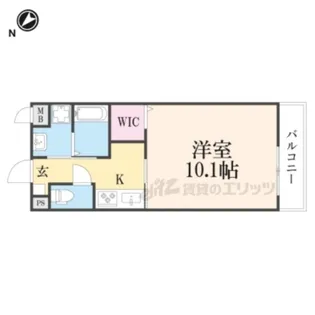 シャレはやしだ【2階】の間取り