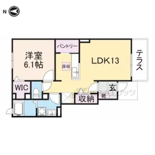 Etoiles N【1階】の間取り