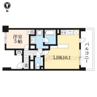 ライオンズ鴨川東【202号室】の間取り