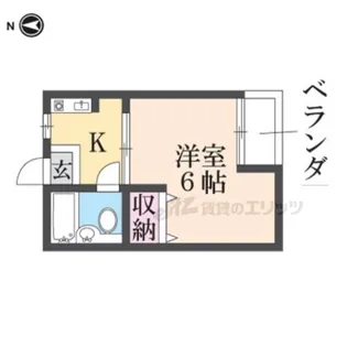 エムズ富雄【2階】の間取り