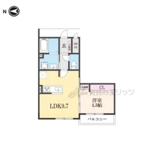 マキ・リヴェール栄【205号室】の間取り