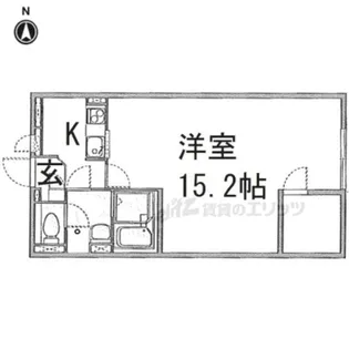 レオネクストさくら【202号室】の間取り