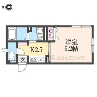ハイツ吉田【1階】の間取り