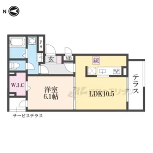 アプリコット?【1階】の間取り