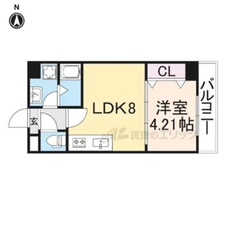 Largo初町【2階】の間取り