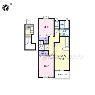 サンセール?【2階】の間取り