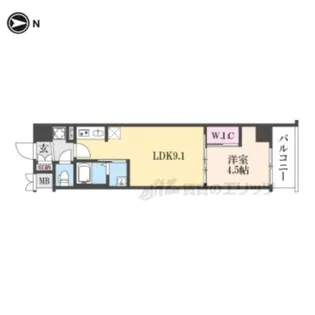 スワンズ京都東寺ガーデン【4階】の間取り