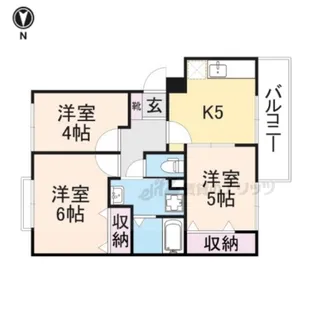 ボナール・ヴィラ【3階】の間取り