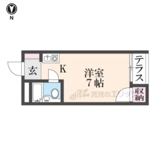 プレアール上神田【105号室】の間取り