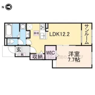 アストラル ファイン?【102号室】の間取り