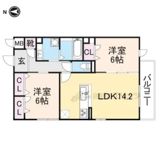 Emouvoir【2階】の間取り