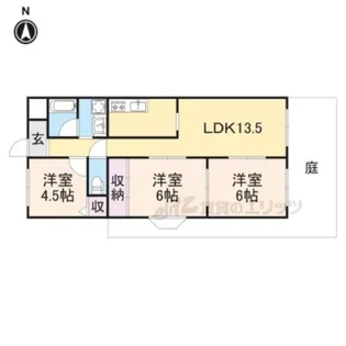 メゾン東中【112号室】の間取り