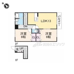 ボナールゲート?【2階】の間取り