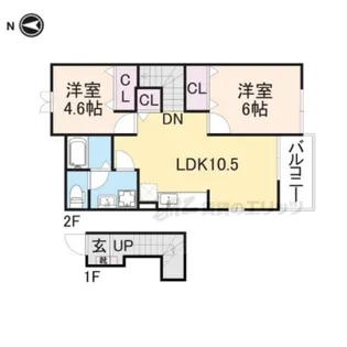 アルバプラシード?【2階】の間取り
