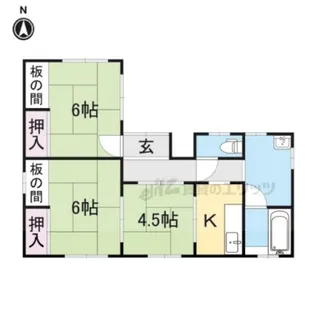 奈良県御所市柳田町【一戸建】の間取り