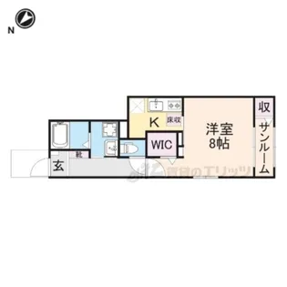 Sunny【1階】の間取り