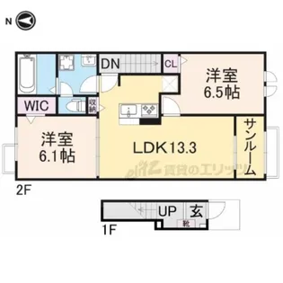 アイルー?【2階】の間取り