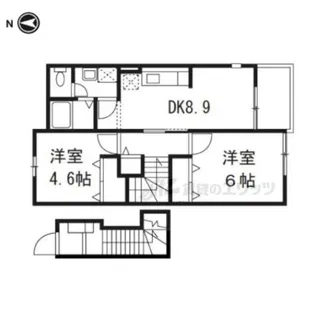 パティオカーサ?【2階】の間取り