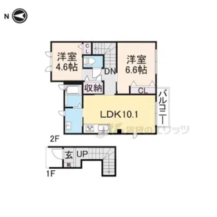 橘ハイツ【202号室】の外観