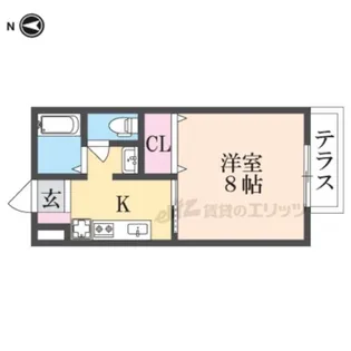 アイビー21A棟【102号室】の間取り