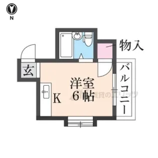シティハイツ萱島【3階】の間取り